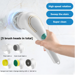 NOVELOZ CleanPro 5™ | Cepillo Eléctrico Multifunción